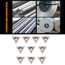 10Pcs CNC Carbide Tips Inserts Blade Cutter Lathe Turning Tool TCMT110204 VP15TF