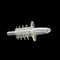 Bottle of bar practice Shaker instinct bartender barman 1 piece White S8X5