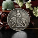 Queen Victoria And Lion Pattern Commemorative Coin Craft Collection A8C2