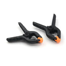 6Pcs Tools Hard Plastic Woodworking Grip 2inch Toggle Clamps Spring Clip Tool JR