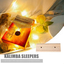 10 Key Kalimba DIY Kit Beech Thumb Piano Mbira Parts for Handwork Painting