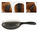Detangler Comb Hair Brush Styling Comb Scalp Massage Hair Care Black