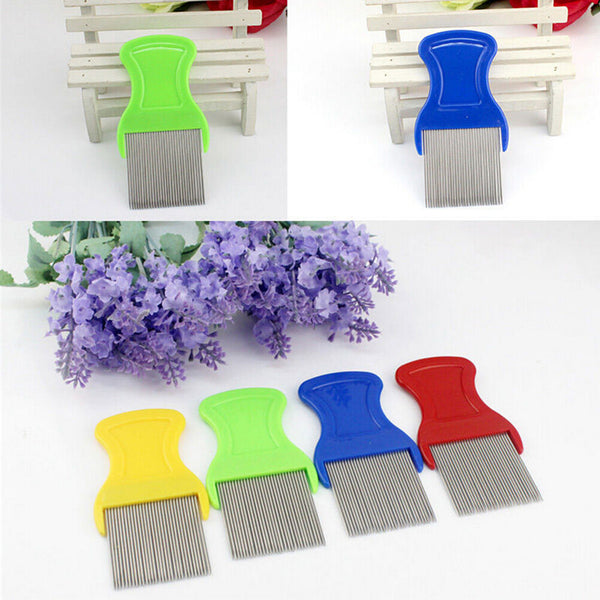 Anoplura Flea Comb Cootie Stainless Steel Chic Lice Comb for Children Flea SEAU