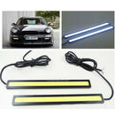 2pcs Waterproof 12V LED COB Car Auto DRL Driving Daytime Running Lamp Fog Light