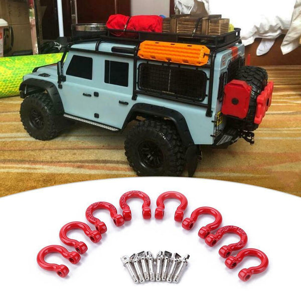 Metal Tow Shackle RC Crawler Cars Trailer Hook for 1/10 TRX-4 Accessory #gib