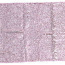 Rectangle Sequin Tablecloth Banquet Table Runner Wedding Reception Party De