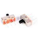 50 Pcs 2 Position SPDT 1P2T 3 Pin PCB Panel Vertical Slide %o