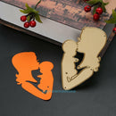 Mother Kiss Baby Metal Cutting Dies DIY Stencil Scrapbook Album Paper Card Craft