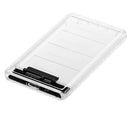 Transparent 2.5 inch HDD SSD Case Box SATA to USB 3.0 2.0 Hard Drive Enclosure