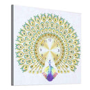 DIY Peafowl Special Shaped Diamond Painting Embroidery Clock Home Decor