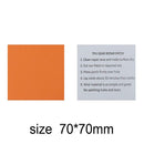 Waterproof TPU Repair Patch Tent Inflatable Rubber Boat Paste (Orange) A
