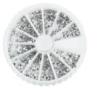 1800pcs Nail Art Rhinestones Round 1.5mm