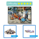 1000pcs DIY Kids Car Picture Puzzles Educational Learning Assembling Toys