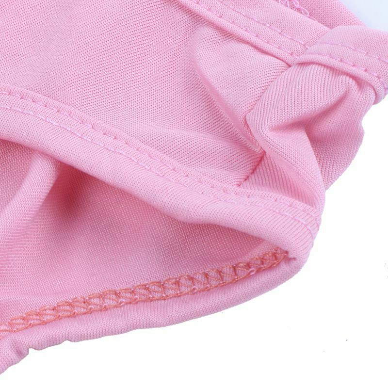 Mini Clothing Dog Cat Puppy Clothes Pink T-Shirt Vest Type L R2Y3