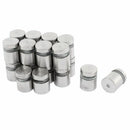 30 Pieces 12 X 22Mm Stainless Steel Spacer Glass Holder Sign Mounting