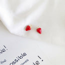 2X Strawberry Charms Handmade DIY Crafts Enamel Alloy Jewelry Making YA FT