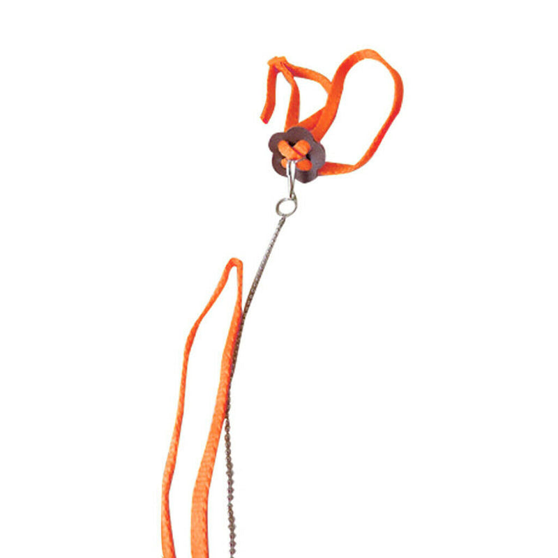 2pcs Adjustable Reptile Lizard Harness Leash Rope Light Soft Anti-bite