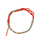 9pcs Bracelets Brazilian Wire Braid Handmade Ethnic Multicolored