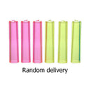 6pcs Pencil Cap Plastic Translucent Pen Cover Office Stationery Supplies