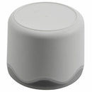 Round Plastic Single Watch Box with Sponge Cushion white I1Z9