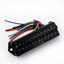 12 Way 32V Boat Car Accessories Circuit Safe Universal Fuse Box For Middle Size