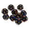 10pieces 12 Sided Dice D12 Polyhedral Dice For  Red