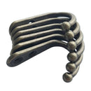 24 Pieces Coat Hooks Wall Mounted Robe Hook Single Coat Hanger No Scratch a