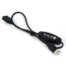 USB 5V Voltage Controller Temperature Controller With 30 Minutes Delay Funct Hn