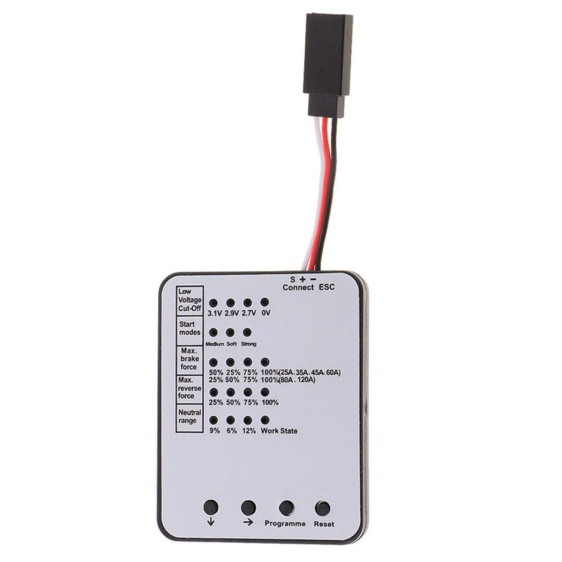 Brushless ESC Programming Card LED For RC Accessory Remote Control Car Parts