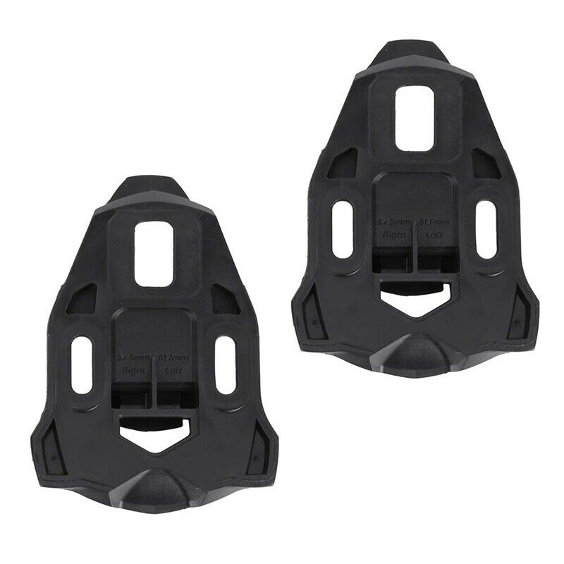 Bike Cleat Set Plastic Black Road Bike Cycling Pedal Cleat Lock Anti-Skid R
