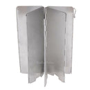 Lightweight Aluminum Alloy Folding Camp Stove Windscreen 8 PCS Plates Design