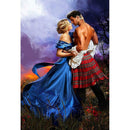 5D DIY Full Drill Diamond Painting Dancing Lovers Cross Stitch Embroidery