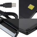 USB Smart Card Reader DNIE ATM CAC IC ID SIM Card Reader for Windows Linux