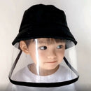 4Pcs Face Shield Anti-spitting Anti-Dust Sun Protective Cap Visor Fisherman Hat