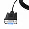 DB9 9 Pin VGA female cable ,DB 9 Female to TRS 3.5mm (1/8in) TRS Stereo Mal E1K3
