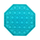 Autism Push Bubble Sensory Toys Relief Stress Squeeze Toys (Light Blue)