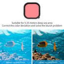 Aqua Filter Set Red Magenta Snorkel Filters for GoPro Hero 9 Action Camera