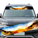 Car Stickers 130x21cm Reflective Front Rear Windshield Decals (Hawk Eye) A