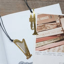 Metal Bookmark Musial Piano Guitar Bookmark for Book Creative Gift Stationery BX