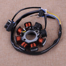 8 Coil Magneto Stator fit for GY6 50cc Moped Go Kart Scooter Jonway Taotao Hf