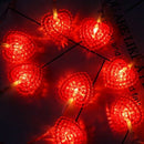 Valentine'S Day Party Decorations, Valentine Heart Shaped String Light BatteW4D1