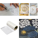 Film Embroidery Foil Embroidery Fleece Water Soluble Fleece 100 X 100 Cm White,