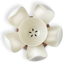 Modern Design Toilet Brush and Holder, Automatic Opening and Closing Lotus  X6B1
