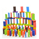 100Pcs Domino Building Authentic Standard Wooden Toys Education FT