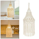 Macrame Lamp Shade Hanging Ceiling Pendants Light Shade Fitting for Chandeliers