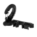 2X Scuba Diving BCD Triple Hose Holder Retainer & Rotatable Foldable Spring Snap