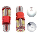 2Pcs T10 57SMD Strobe Blink 3014 LED Canbus Error Free Parking Light Wedge T SE