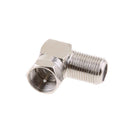 5x F Type Right Angle 90 Degree Connector Adapter Plug Coaxial HD RG59 RG6