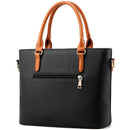 Large Capacity Tassel Tote Bag Women Soft Leather Ladies Handbag Crossbody  B1Y8