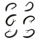 6 Pieces Replacement Replacement Headset Earloop For Bluetooth Headset Black